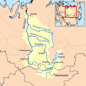 The area between the Yenisei River and Lake Baikal in central Siberia where early residents are thought to have spoken a common language that gave rise to Saami, Finnish and Inuit languages.